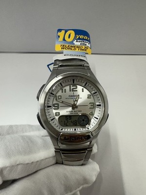 Casio AQ-180WD-7B World Time Men s Watch