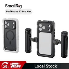 SmallRig Phone Video Cage Dual Handheld Kit for iPhone 17 Pro Max Phone Rig