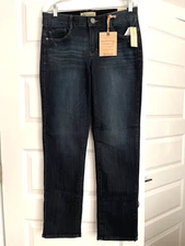 NEW WITH TAGS DEMOCRACY SIZE 10 STRAIGHT LEG BLUE DENIM JEANS
