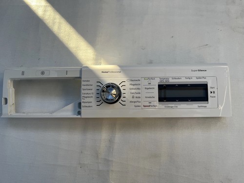Bedienelement Steuerung Elektronik Leistungselektronik Bosch Waschmaschine