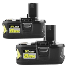 8.0Ah For RYOBI 18V Battery P107 P108 One Plus High Capacity 18Volt Lithium US