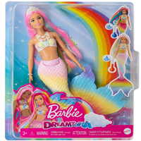 Barbie Dreamtopia Regenbogenzauber Meerjungfrau Puppe Farbwechsel Mattel
