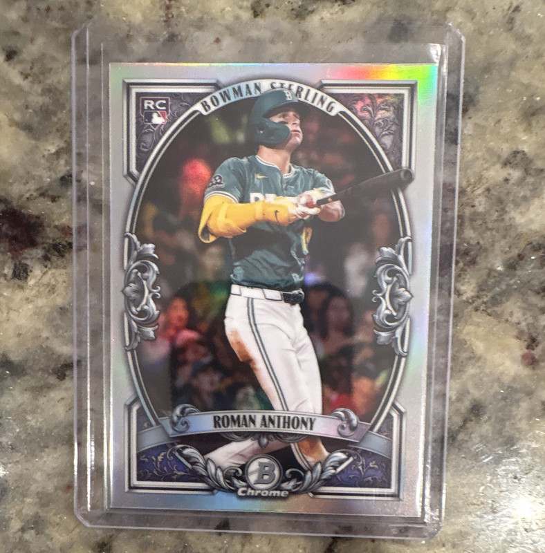 Topps 2024 Bowman Sterling Roman Anthony Prospect #BSP-34 Boston Red Sox