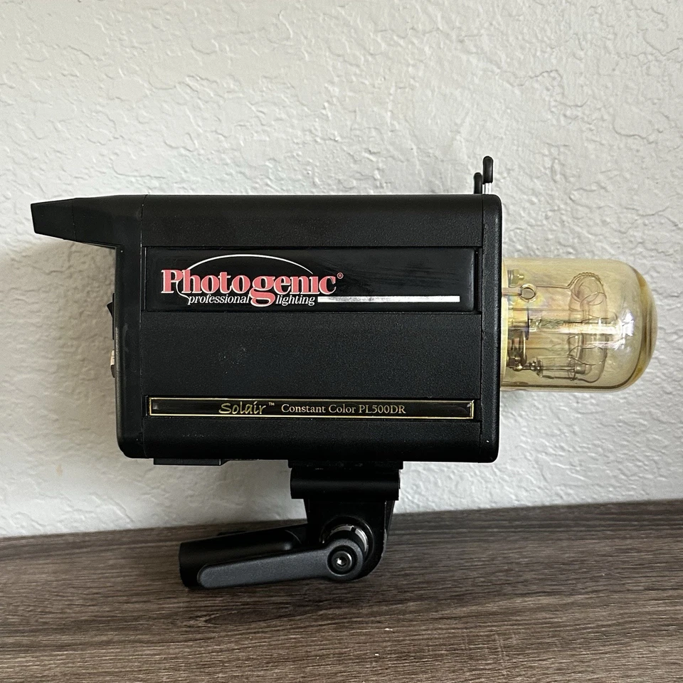 FOTOGÉNICO SOLAIR COLOR CONSTANTE PL500DR POWERLIGHT FUNCIONA TIENE BOMBILLA Foto 4 de 4