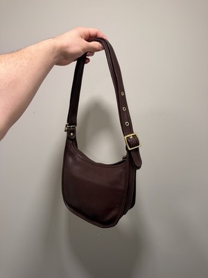 COACH Vintage Janice Ricardi-Desantos Legacy Crossbody Bag Purse 9950 Brown 