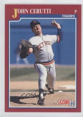 1991 Score Rookie & Traded Box Set John Cerutti #40T 0b5