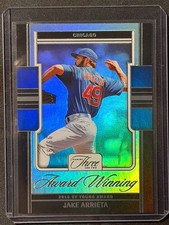 2025 Panini Three and Two Jake Arrieta 2 Award Winning Insert /99 Bookend