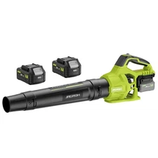 Leaf Blower Cordless with 2 x 4.0Ah Battery and Charger, 580CFM 160MPH Electr...
