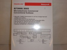 HONEYWELL COMMERCIAL CONVENTIONAL SUBBASE Q7300G2005 