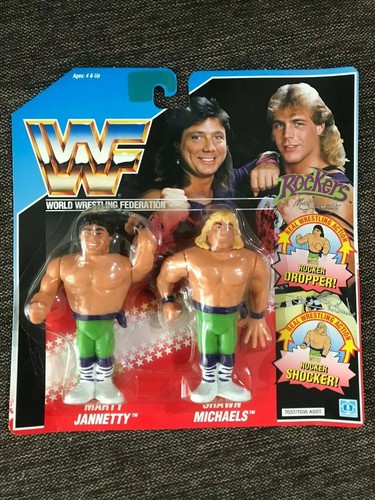 Hasbro WWF WWE The Rockers Shawn Michaels & Ma...
