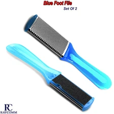 Pedicure Rasp Foot File Scraper Beauty Care Blue Foot File Callus Remover Tools