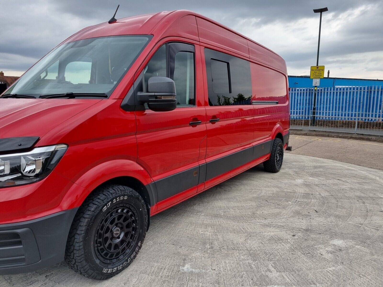 17" Swamper Alloy Wheels For Mercedes Sprinter 6x130 + BF Goodrich All