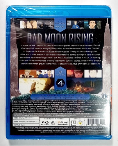 Anime SPACE BROTHERS Collection 4 Blu Ray SEALED - Picture 2 of 2