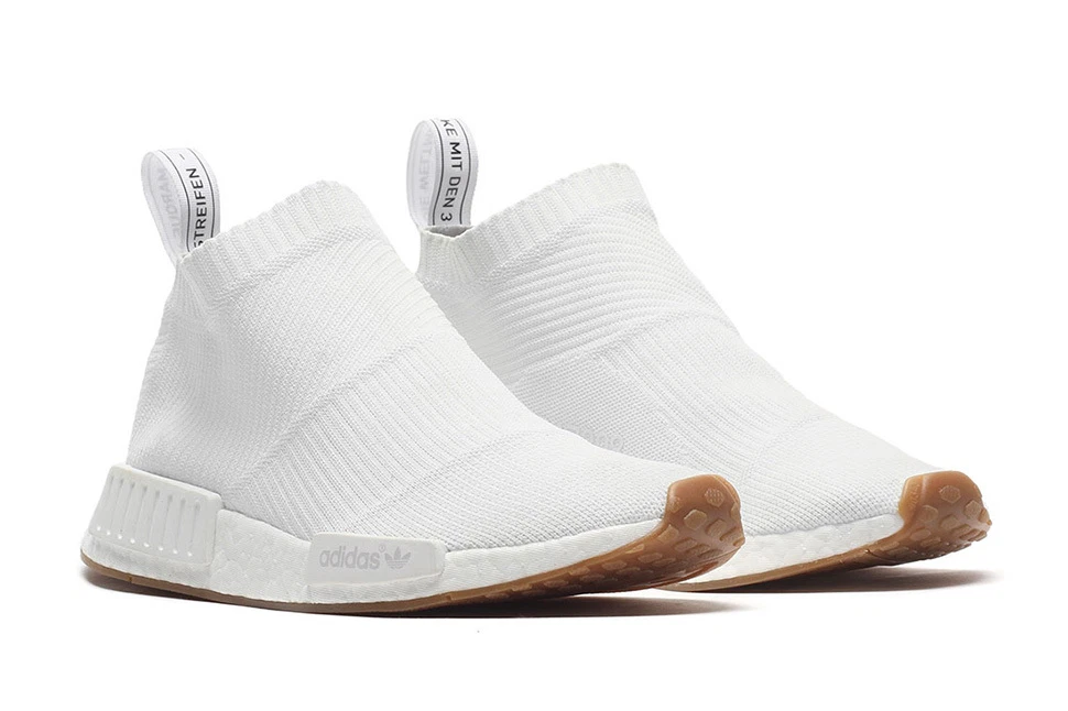 Adidas NMD CS1 City Sock PK White Gum BA7208 | eBay