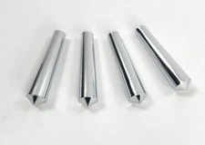 (Set/4) Cone Toggle Switch Covers Chrome 2-7/16" Long for 1977-04 Peterbilt 