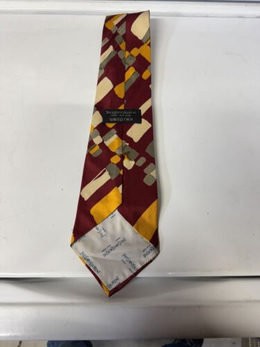 YSL Yves Saint Laurent Neckwear Krawatte, Herrenkrawatte, 100% Seide, Made In U.S.A - Bild 2 von 3