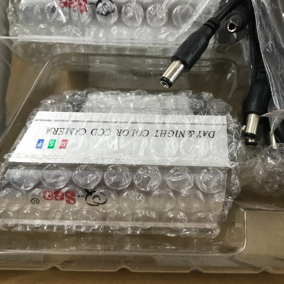 Lot Of 8 Q-See QD28414 Day & Night Color CCD Cameras with Accessories New In Box - Image 4 of 4