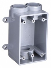 CANTEX 3/4 inch FSCC WEATHERPROOF Electrical Box Single Gang 5133545 SHIPS FREE