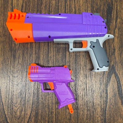 NERF Fortnite HC-E Hand Cannon Desert Eagle Purple Pistol Blaster