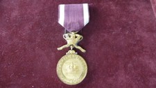  MEDAILLE MILITAIRE BELGIQUE de l’Ordre de la Couronne PETITE COURONNE