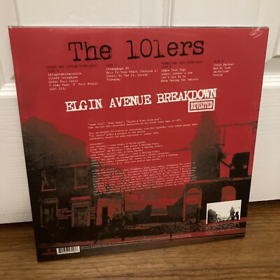 THE 101ERS The Eglin Avenue Breakdown Revisited 2 LP RED VINYL RSD