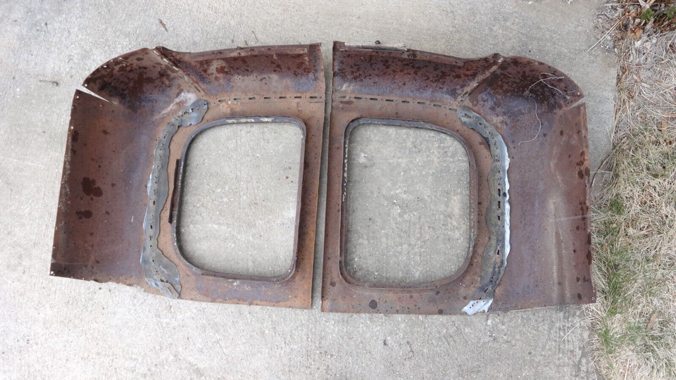 1928 1929 Model A Ford Special Coupe QUARTER WINDOW PANELS Original ...