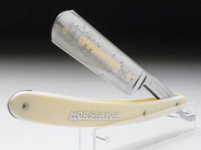 RARE! 1834 HORSTATOR SOLINGEN GERMANY Straight Razor Shaving #C-457