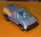 Vintage 1978 Hot Wheels Inside Story Van Silver Car Hong Kong Rare Original Old