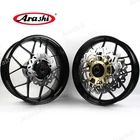 for Honda CBR600RR 2007-2017 CBR 600 RR Front Rear Wheel Rim & Brake Rotor