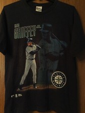 Ken Griffey Jr. - Seattle Mariners - Blue/Single Stitch/Vintage/L/Pro Player