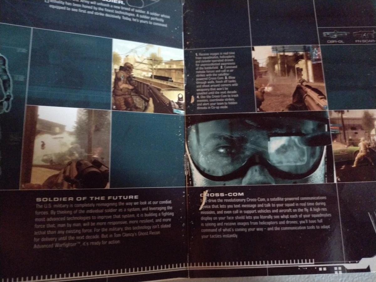 Tom Clancy's Ghost Recon: Advanced Warfighter - PC CD Rom Software 5031366017703