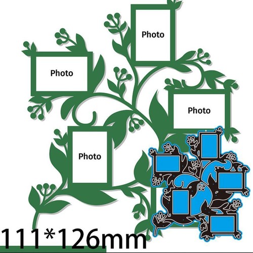 Metal Cutting Dies Stencil DIY Scrapbooking Embossing Paper Card Craft Die Gift - Bild 25 von 47