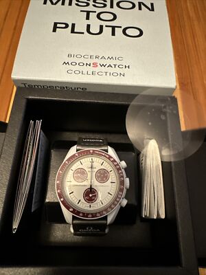 OMEGA x Swatch MoonSwatch Mission To PLUTO Watch - SO33M101 (Brand