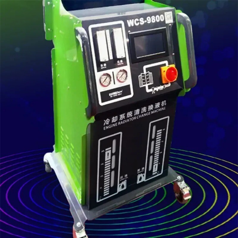 WCS-9800 Radiator Cooling System Flush Machine Car Cleaning Liquid ...