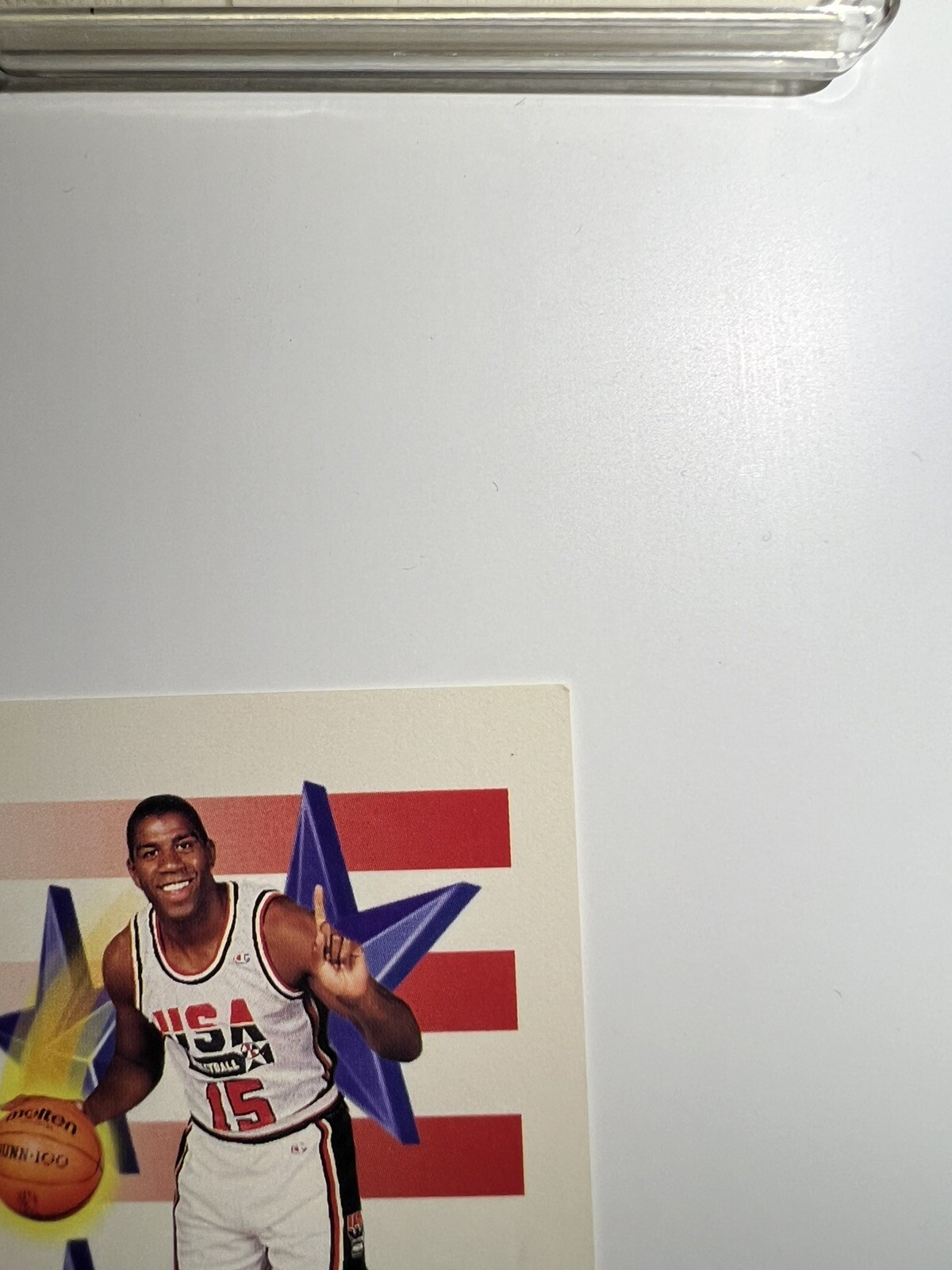 1992 SkyBox USA Basketball Earvin Magic Johnson NBA Rookie Card LA