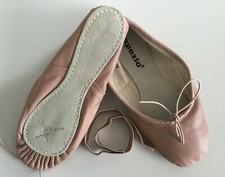200 Teknik Full Sole Ballet Slipper in Pink, Black, or White Numerous Sizes