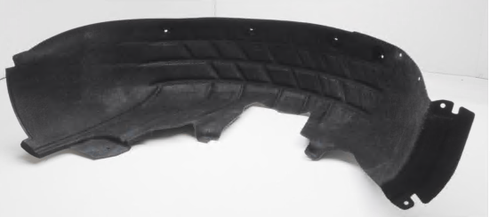 Neu VW ID.4 E21 Bogenverkleidung hinten rechts 11A810972 Original