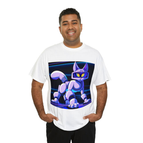 Vintage Style Video Game T Shirt Cat Pet Lover Gift Retro Graphic Tee Colorful - Picture 19 of 23