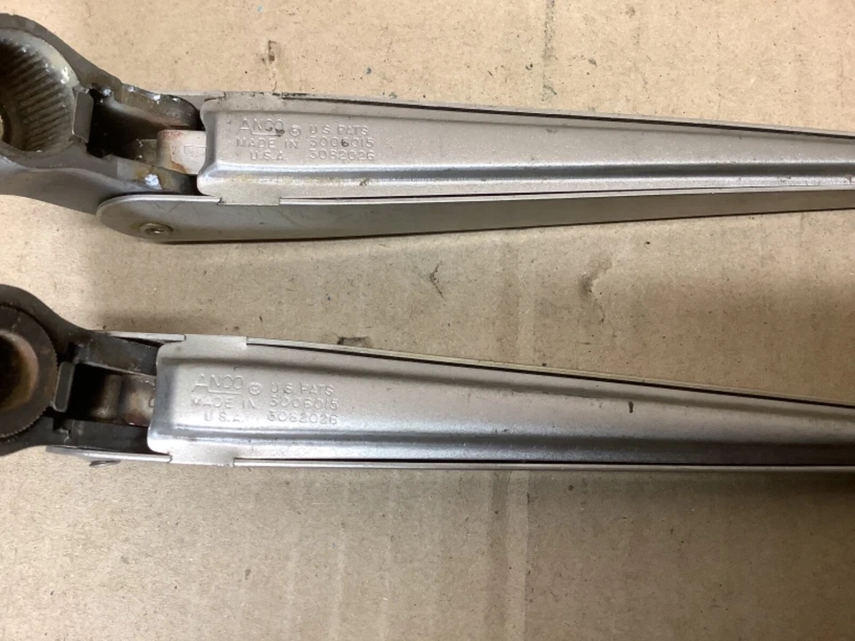 MOPAR 1967-76 Dodge Plymouth Dart Valiant Duster Barracuda WIPER ARMS A-Body - Image 4 of 4