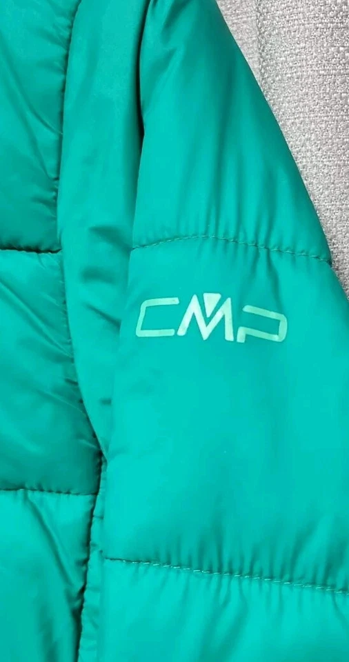 Chaqueta acolchada CMP Green Puffer en muy buena condición mediana/16 años/P2P 19" Foto 2 de 4