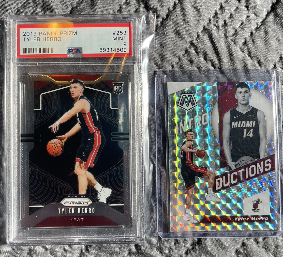 2019 Panini Prizm #259 Tyler Hero RC PSA 9 + Mosaic Silver