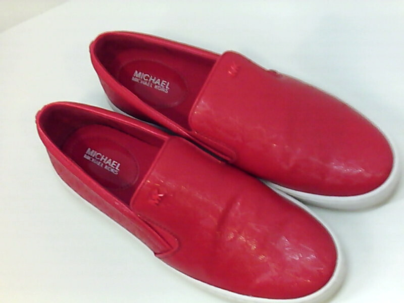 michael kors keaton slip on red