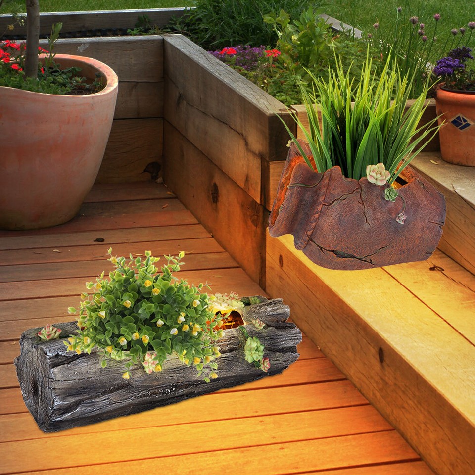 MILISTEN Lampada Solare A Forma Di Botte Di Vino – Luce Da Giardino Con Pannello Solare, Effetto Caldo, Impermeabile IP44