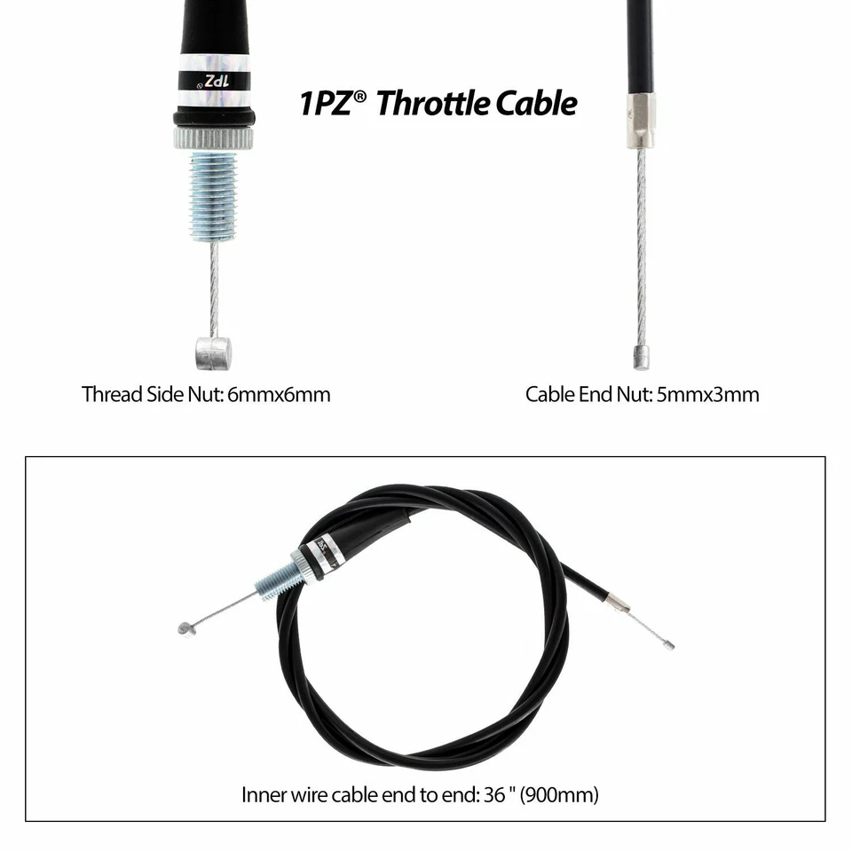 CARCASA CABLE ACELERADOR EMPUÑADURAS DE MANO PARA MOTO CROSS HONDA CRF50 CRF70 CRF100 CRF150 Foto 3 de 4