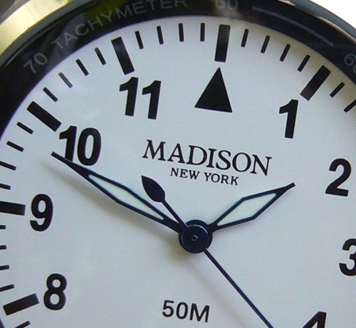 Madison New York - schöne Armbanduhr mit Quarzwerk - NEU in Geschenketui - Bild 7 von 12
