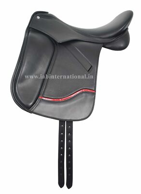 WILDRACE NOUVELLE SELLE de dressage en cuir, selle à arcades... EUR 606