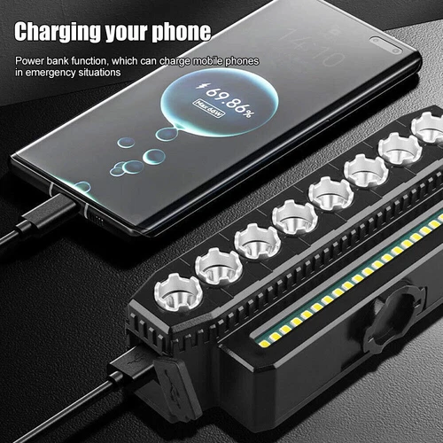 Bicycle Front Headlight Super Bright LED Bike Light USB Rechargeable Waterproof - Bild 13 von 16