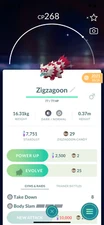 Shiny Galarian Zigzagoon ! Registered or Unregistered ! 30 Days Friendship !! Go