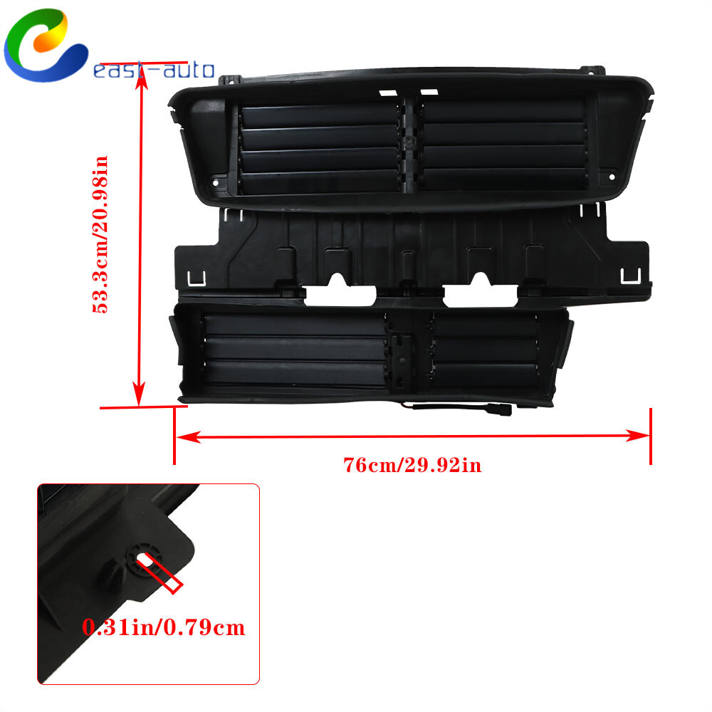 Active Grille Shutter With Motor For 2017-2020 Ford Fusion 1.5L 2.0L 2.5L 2.7L