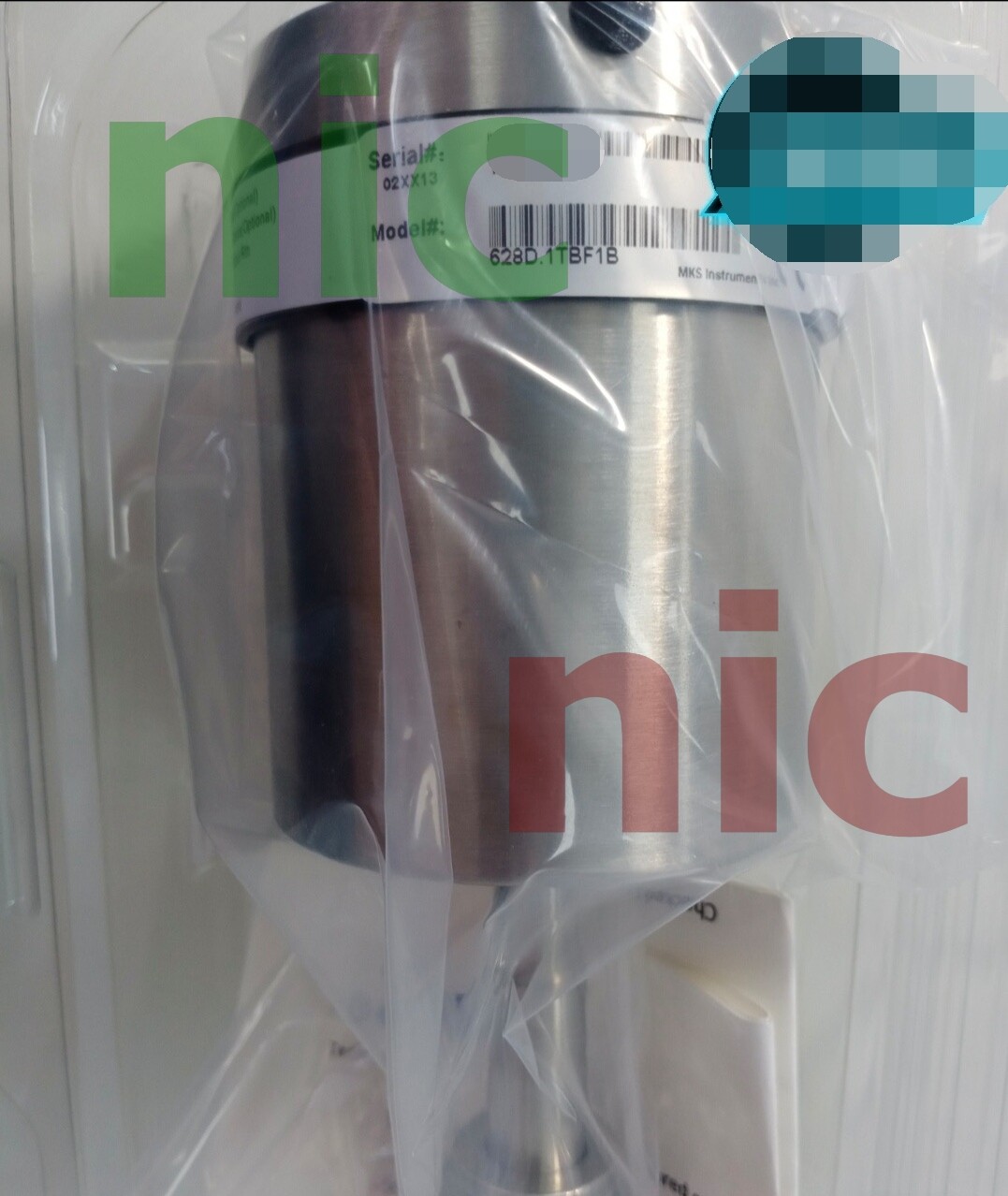 MKS 628D.1TBF1B Vacuum Gauge 628D.1TBF1B 628D.1TBF1B